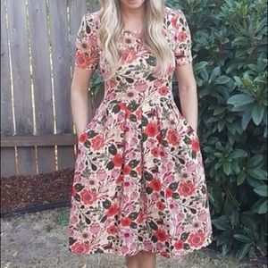 Amelia Lularoe Floral Dress